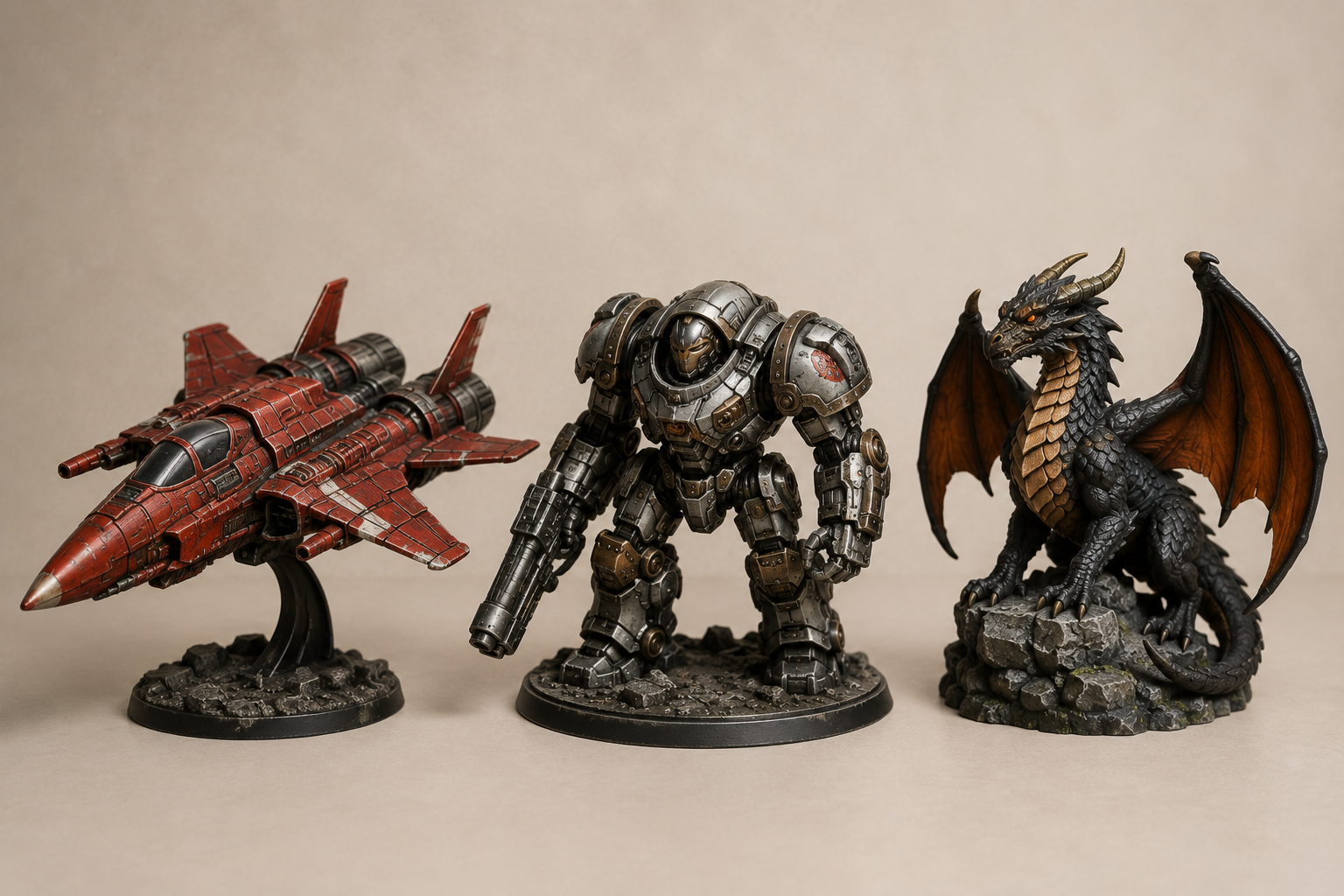 Handcrafted 3D Collectibles & Hand Painted Models
