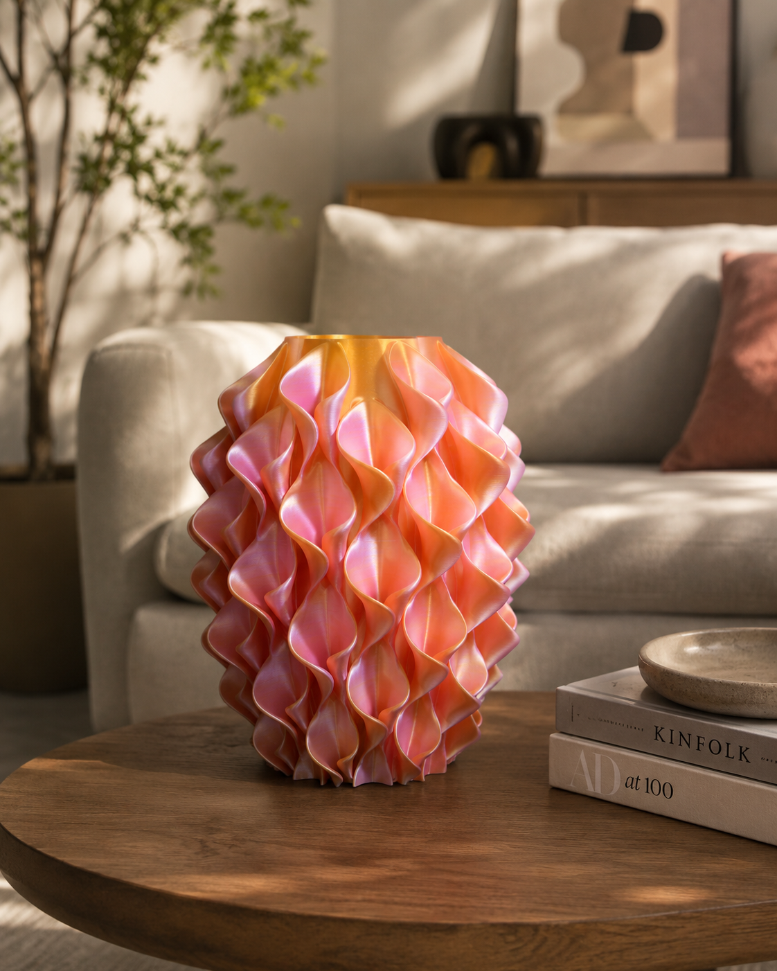 Wave Vase – Silk