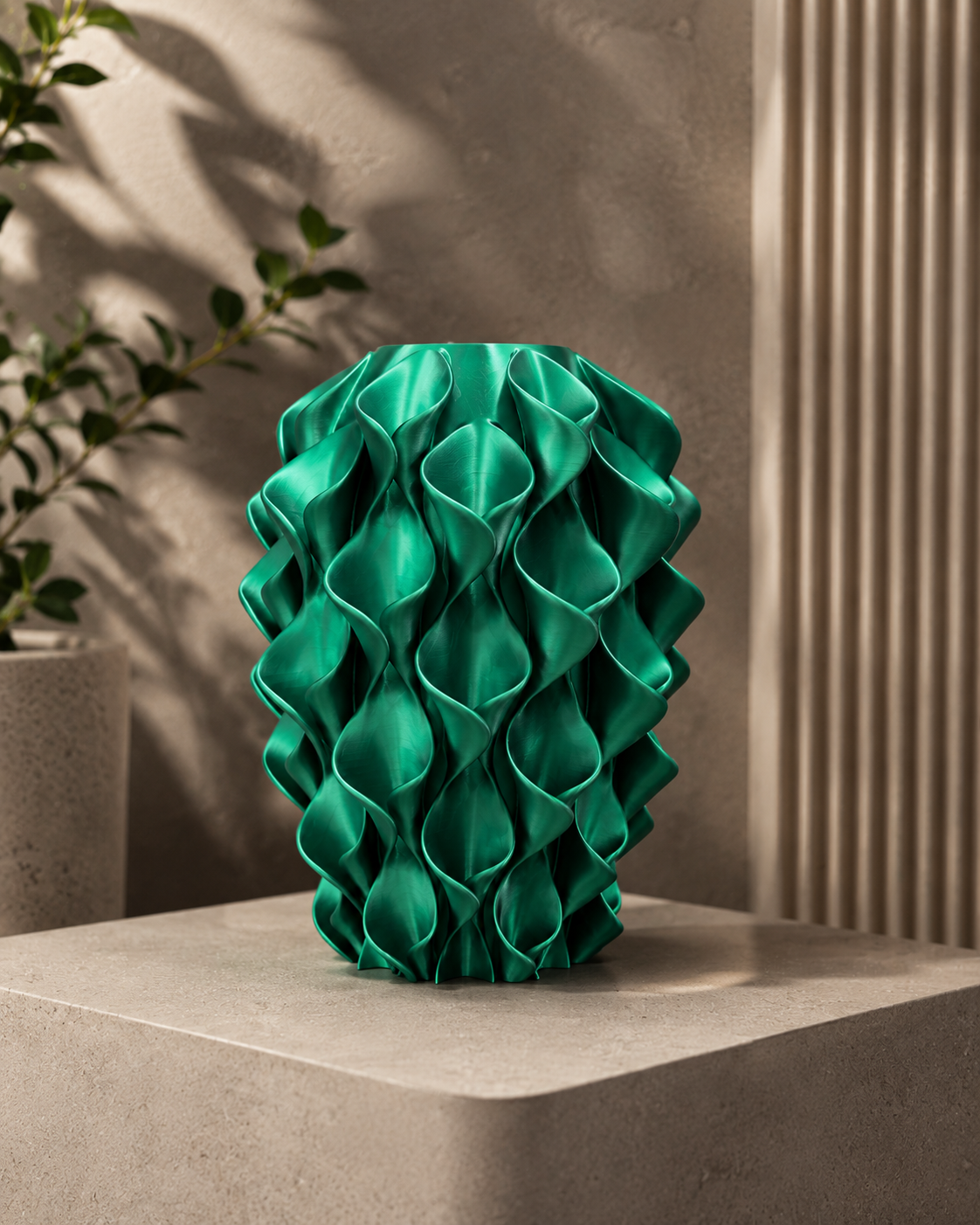 Wave Vase – Silk