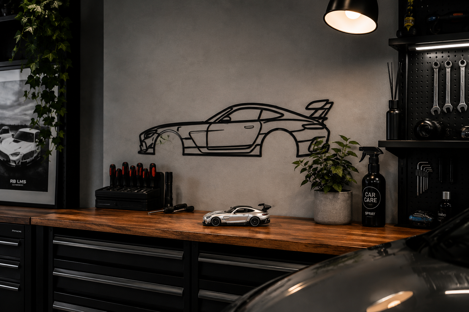 Mercedes-AMG GT Black Series – Car Silhouette