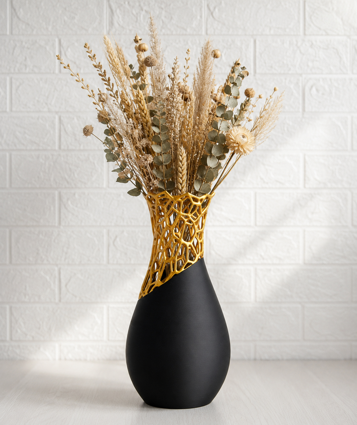Sculptural Voronoi Vase
