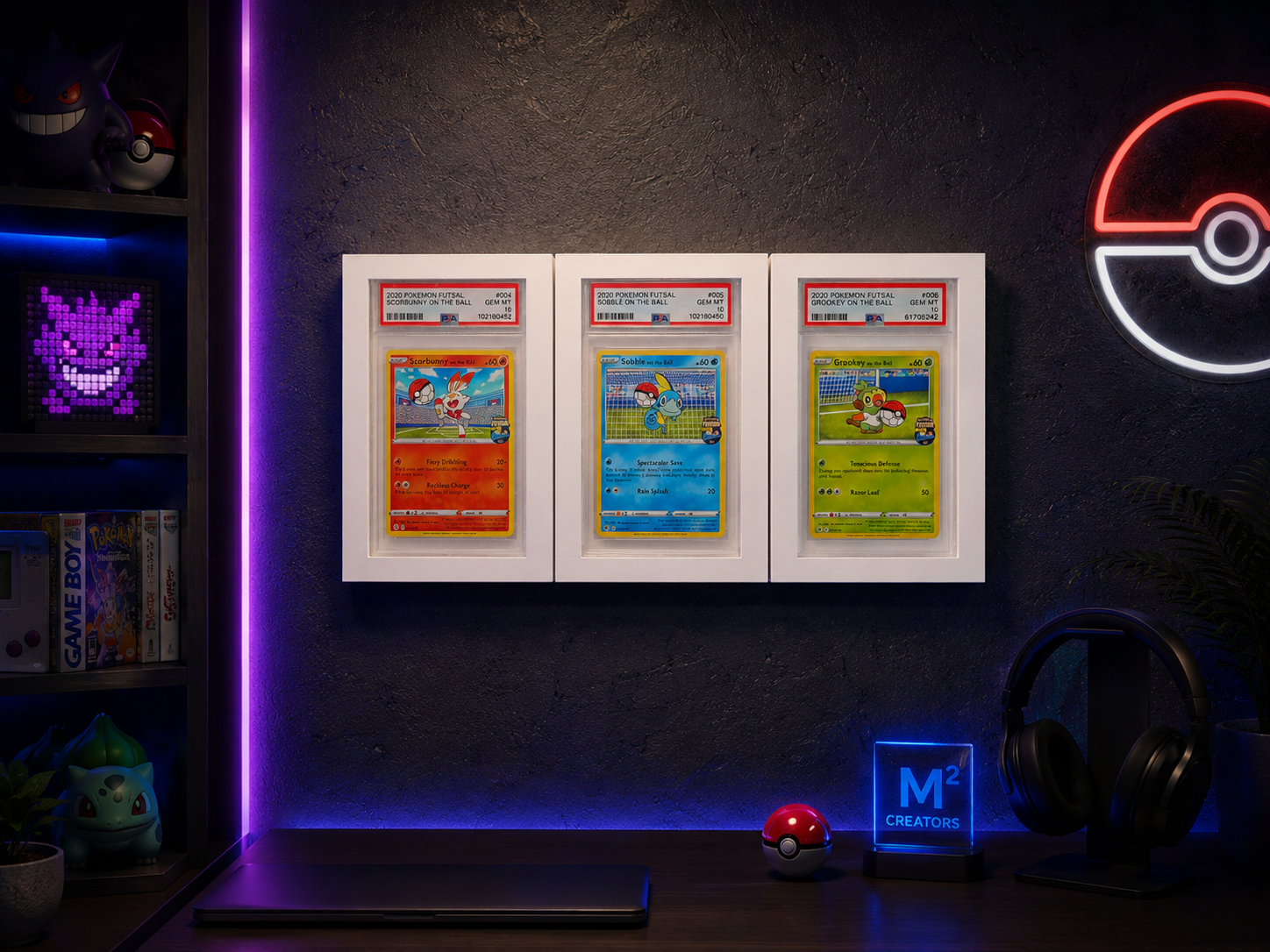 pokemon card display ideas Slab Display – M2 Creators